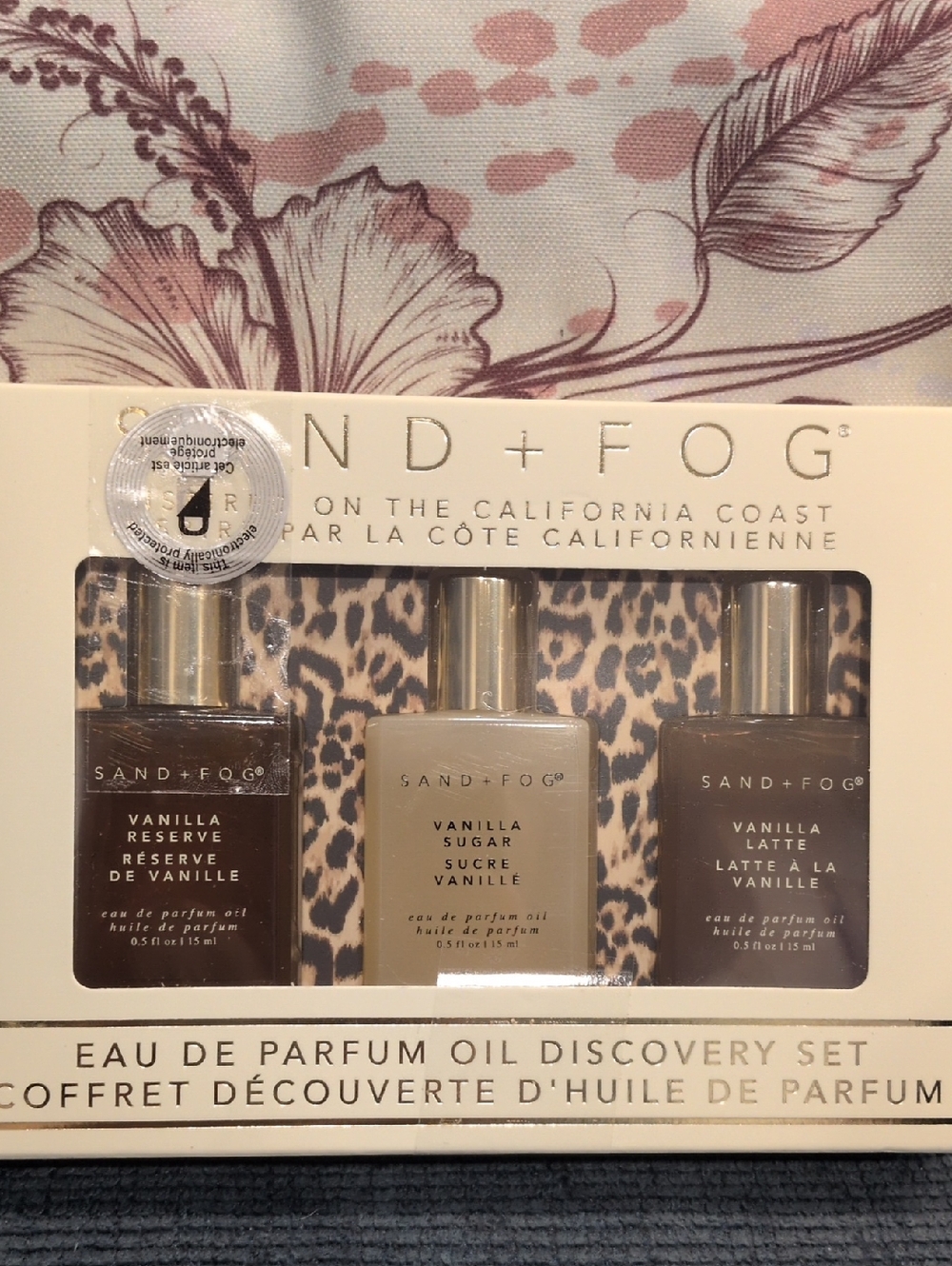 Sand + Fog Vanilla Eau de Parfum Oil Discovery Set